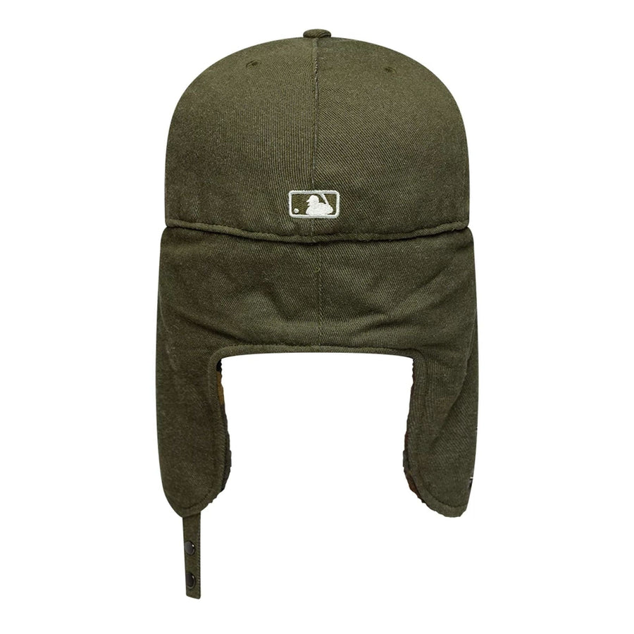 This is a Boston Red Sox MLB Camo Open Green Retro Crown 59FIFTY Fitted Cap 9