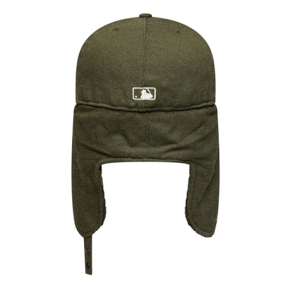 This is a Boston Red Sox MLB Camo Open Green Retro Crown 59FIFTY Fitted Cap 9