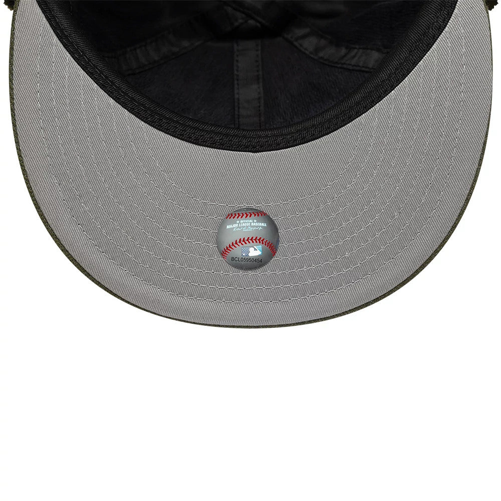 This is a Chicago White Sox MLB Camo Green Retro Crown 59FIFTY Fitted Cap 3