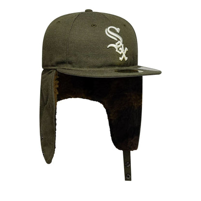 This is a Chicago White Sox MLB Camo Green Retro Crown 59FIFTY Fitted Cap 8