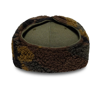 This is a Athletics MLB Camo Open Green Retro Crown 59FIFTY Fitted Cap 6