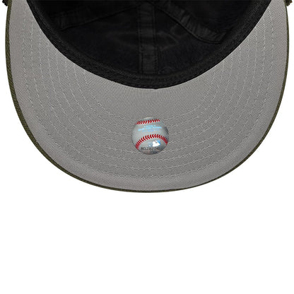 This is a Athletics MLB Camo Open Green Retro Crown 59FIFTY Fitted Cap 3