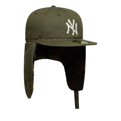 This is a New York Yankees MLB Camo Open Green Retro Crown 59FIFTY Fitted Cap 8