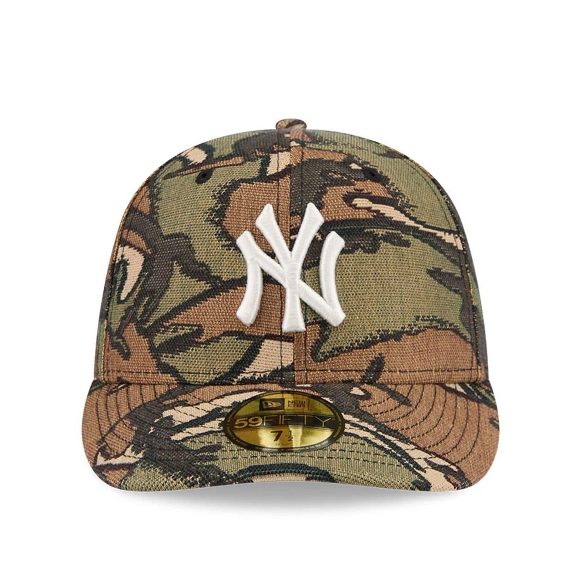 MLB Jacquard Camo New York Yankees Camo 59FIFTY Fitted Cap | NEC EU