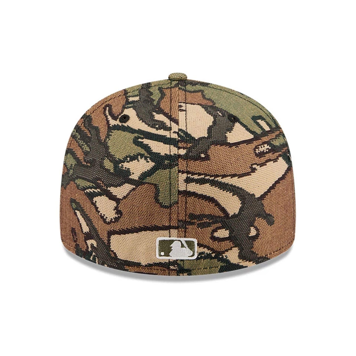 This is a New York Mets MLB Jacquard Camo 59FIFTY Fitted Cap 7