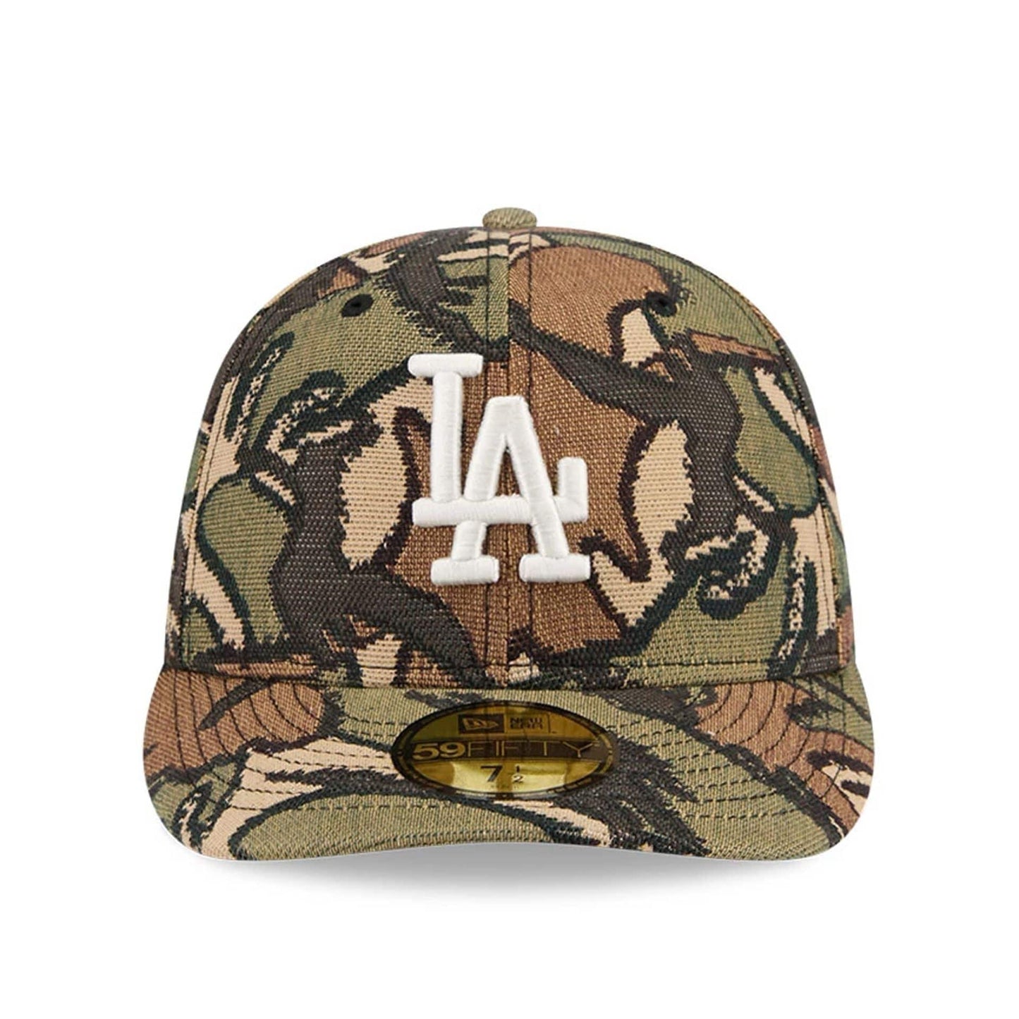 This is a LA Dodgers MLB Jacquard Camo 59FIFTY Fitted Cap 3