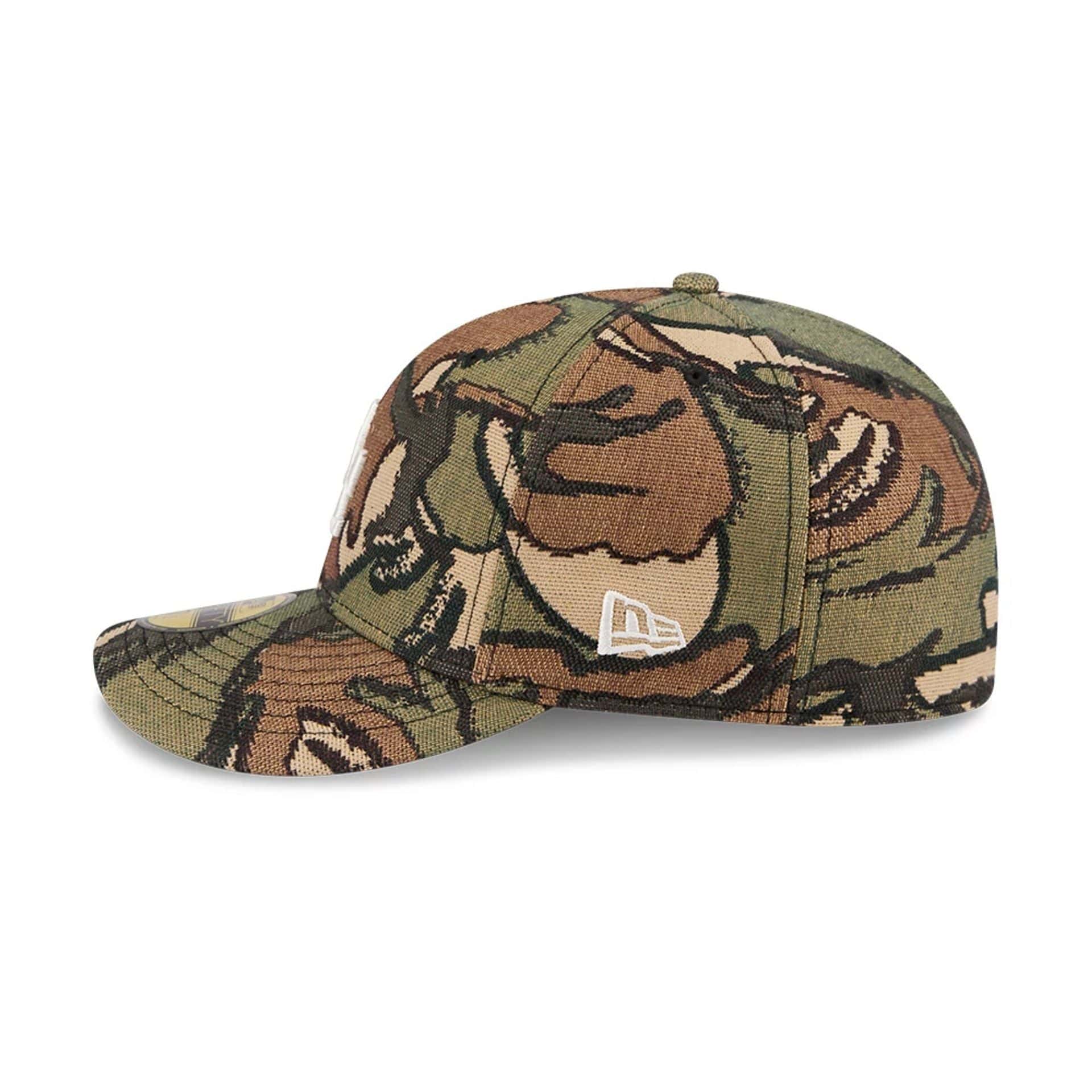 This is a LA Dodgers MLB Jacquard Camo 59FIFTY Fitted Cap 5