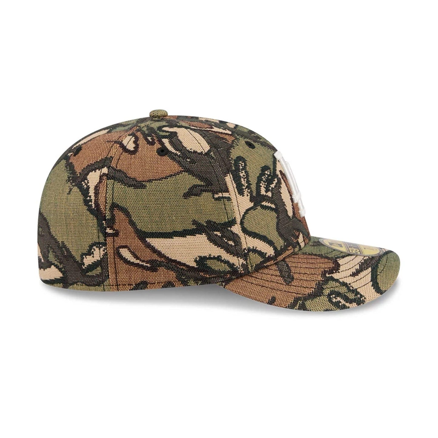 This is a LA Dodgers MLB Jacquard Camo 59FIFTY Fitted Cap 6