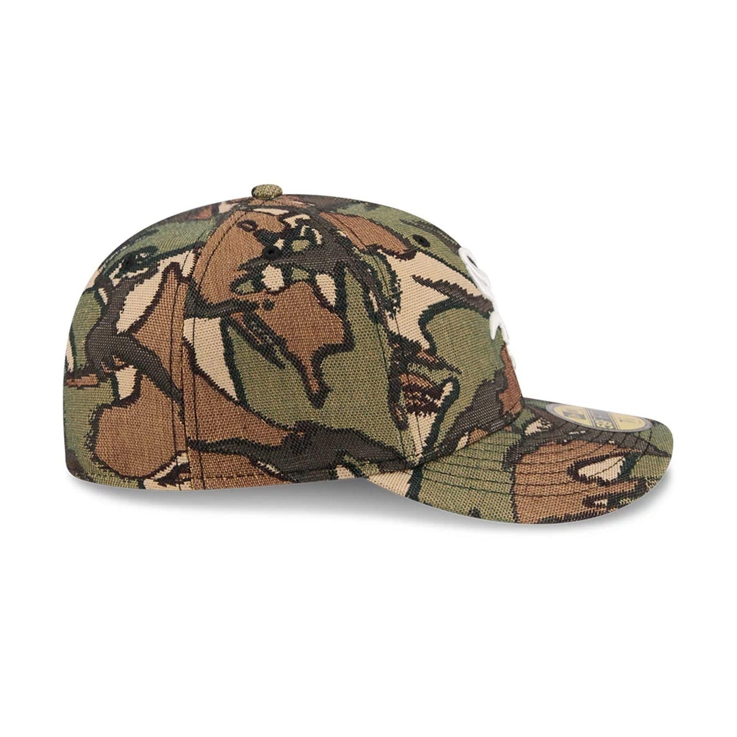 This is a Chicago White Sox MLB Jacquard Camo 59FIFTY Fitted Cap 6