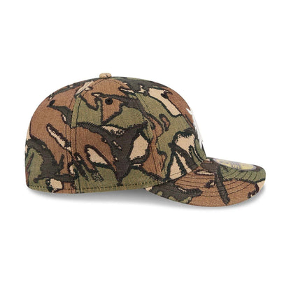 This is a Detroit Tigers MLB Jacquard Camo 59FIFTY Fitted Cap 6