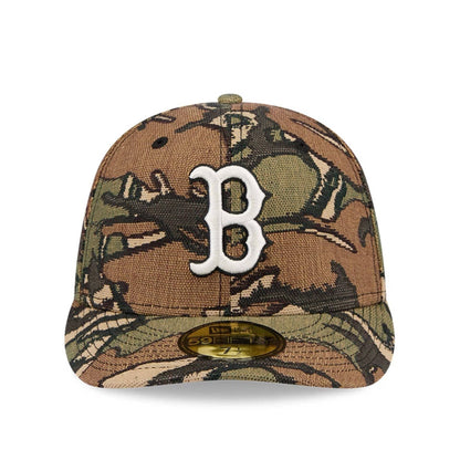 This is a Boston Red Sox MLB Jacquard Camo 59FIFTY Fitted Cap 3