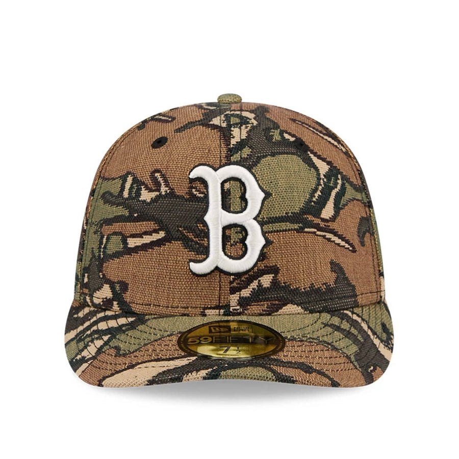 This is a Boston Red Sox MLB Jacquard Camo 59FIFTY Fitted Cap 3
