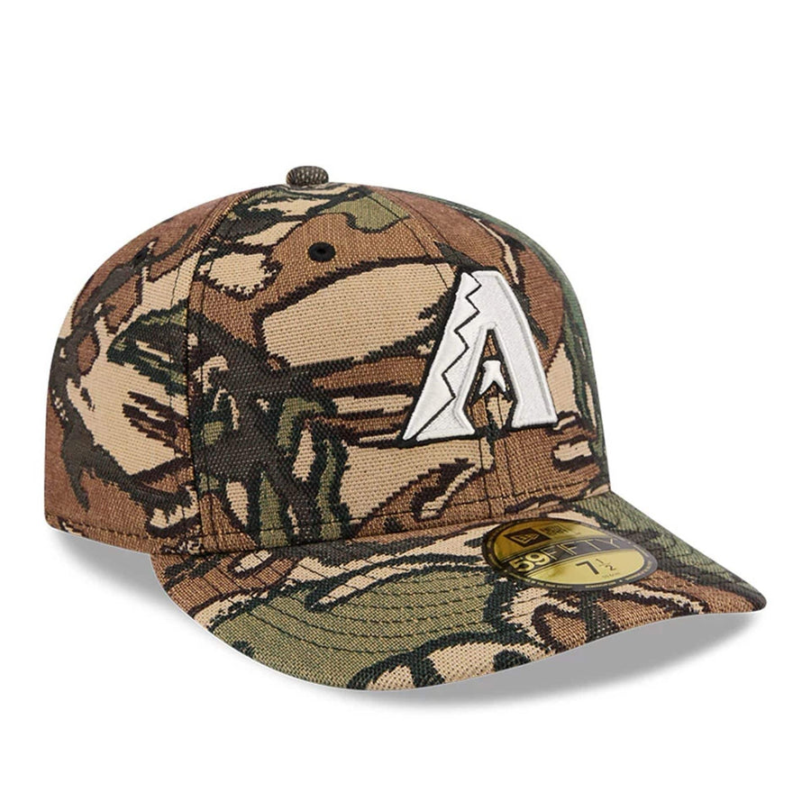 This is a Arizona Diamondbacks MLB Jacquard Camo 59FIFTY Fitted Cap 4