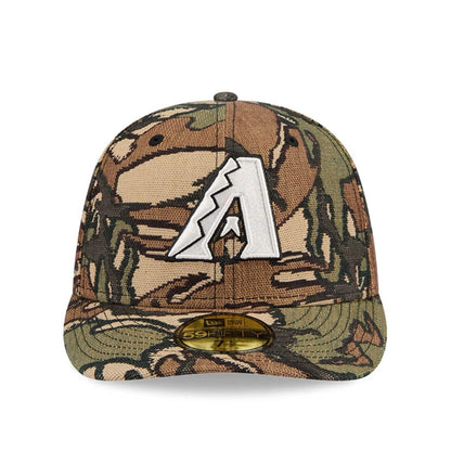 This is a Arizona Diamondbacks MLB Jacquard Camo 59FIFTY Fitted Cap 3