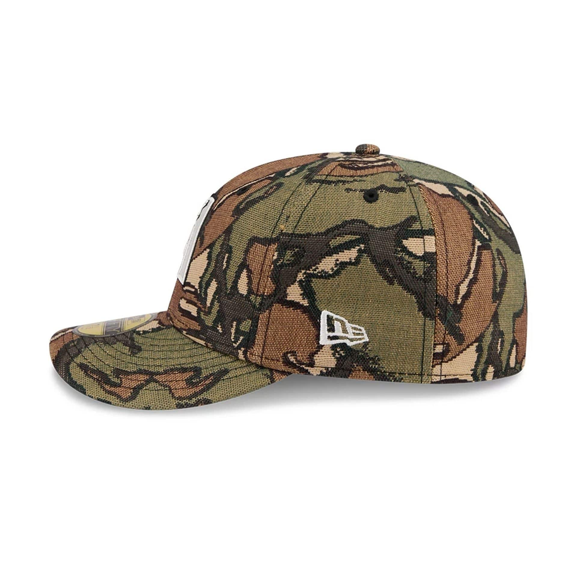 This is a Arizona Diamondbacks MLB Jacquard Camo 59FIFTY Fitted Cap 5
