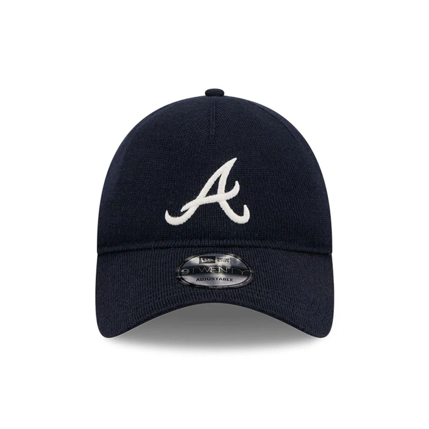 This is a Atlanta Braves MLB Merino Wool Navy 9TWENTY Adjustable Cap 2