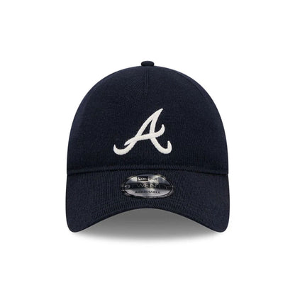 This is a Atlanta Braves MLB Merino Wool Navy 9TWENTY Adjustable Cap 2