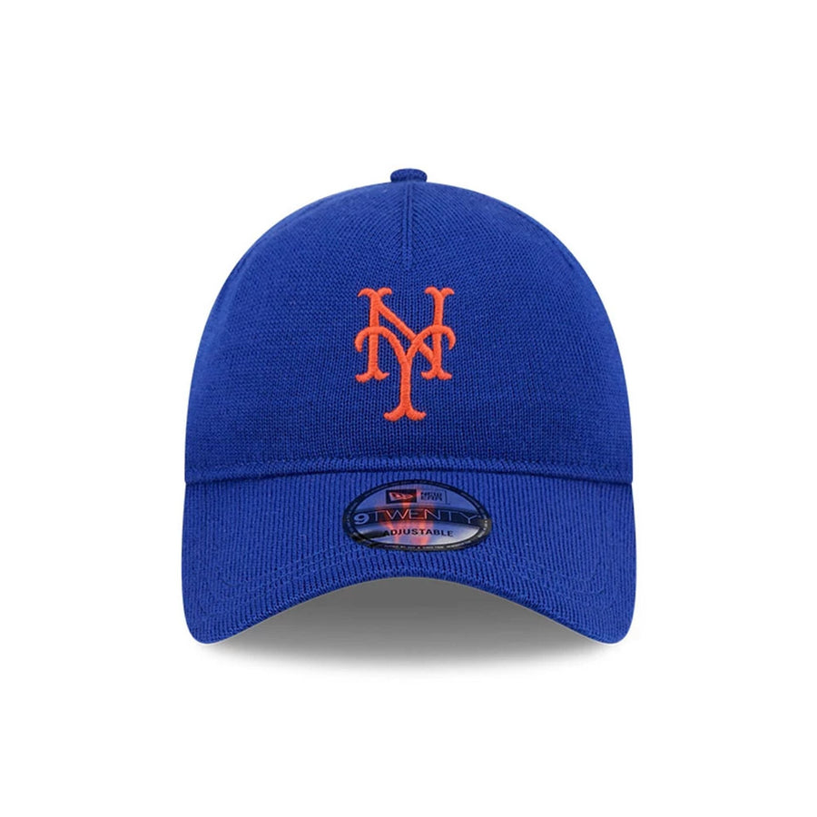 This is a New York Mets MLB Merino Wool Blue 9TWENTY Adjustable Cap 2