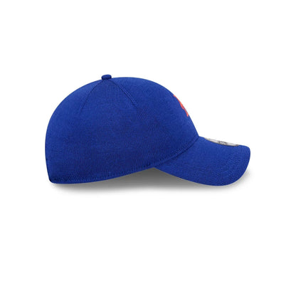 This is a New York Mets MLB Merino Wool Blue 9TWENTY Adjustable Cap 5