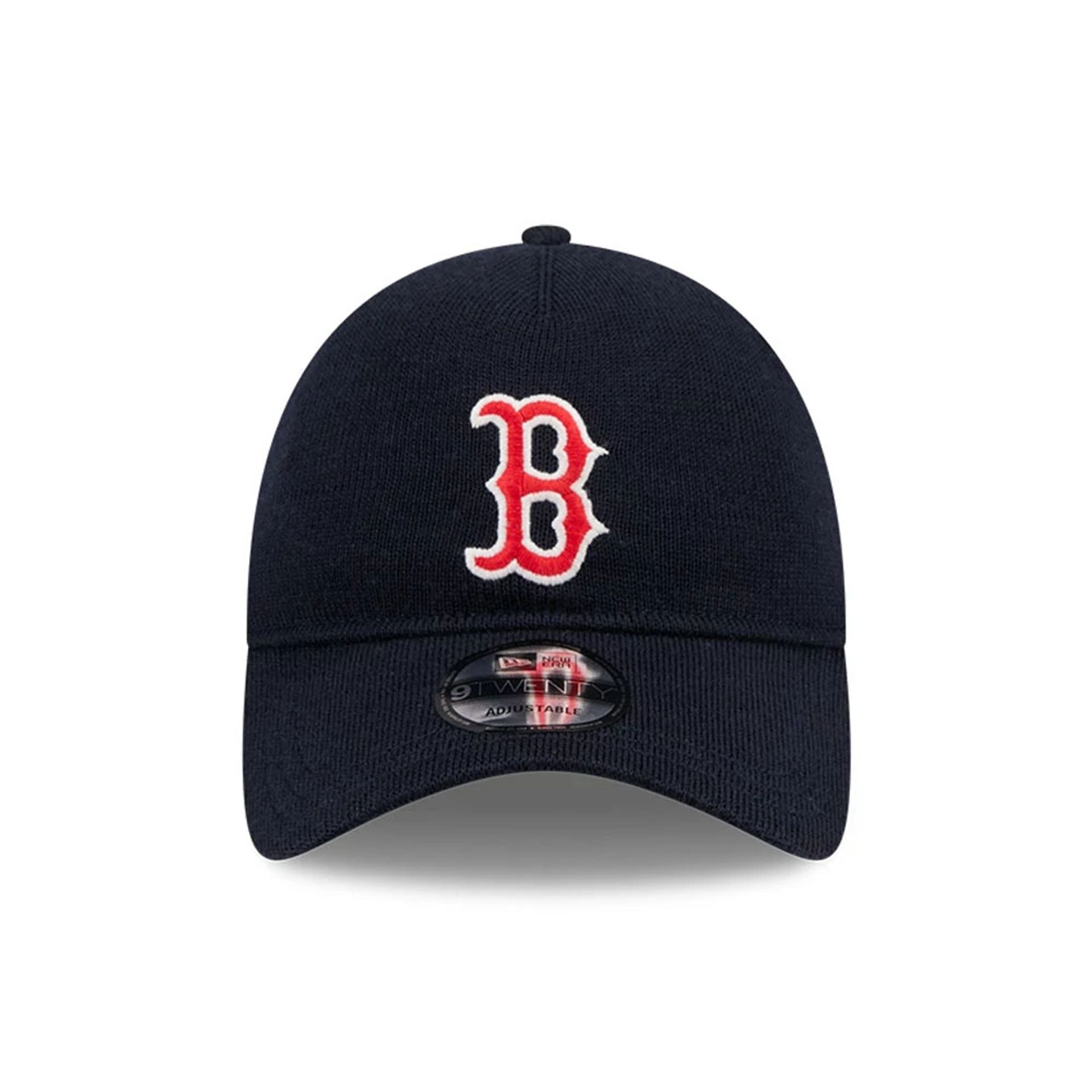 This is a Boston Red Sox MLB Merino Wool Navy 9TWENTY Adjustable Cap 2