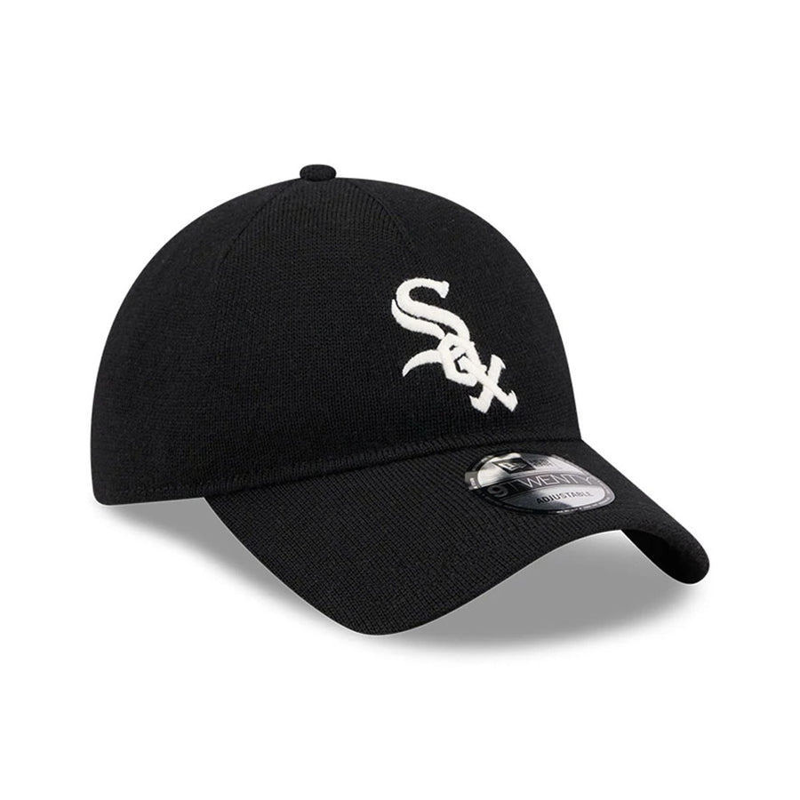 This is a Chicago White Sox MLB Merino Wool Black 9TWENTY Adjustable Cap 3