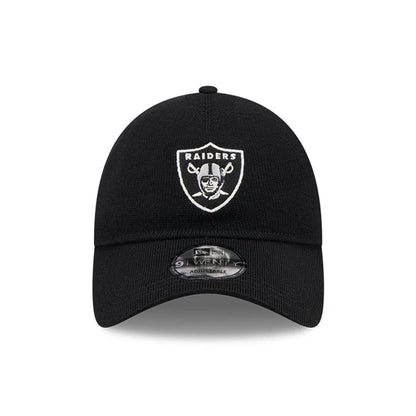This is a Las Vegas Raiders NFL Merino Wool Black 9TWENTY Adjustable Cap 2