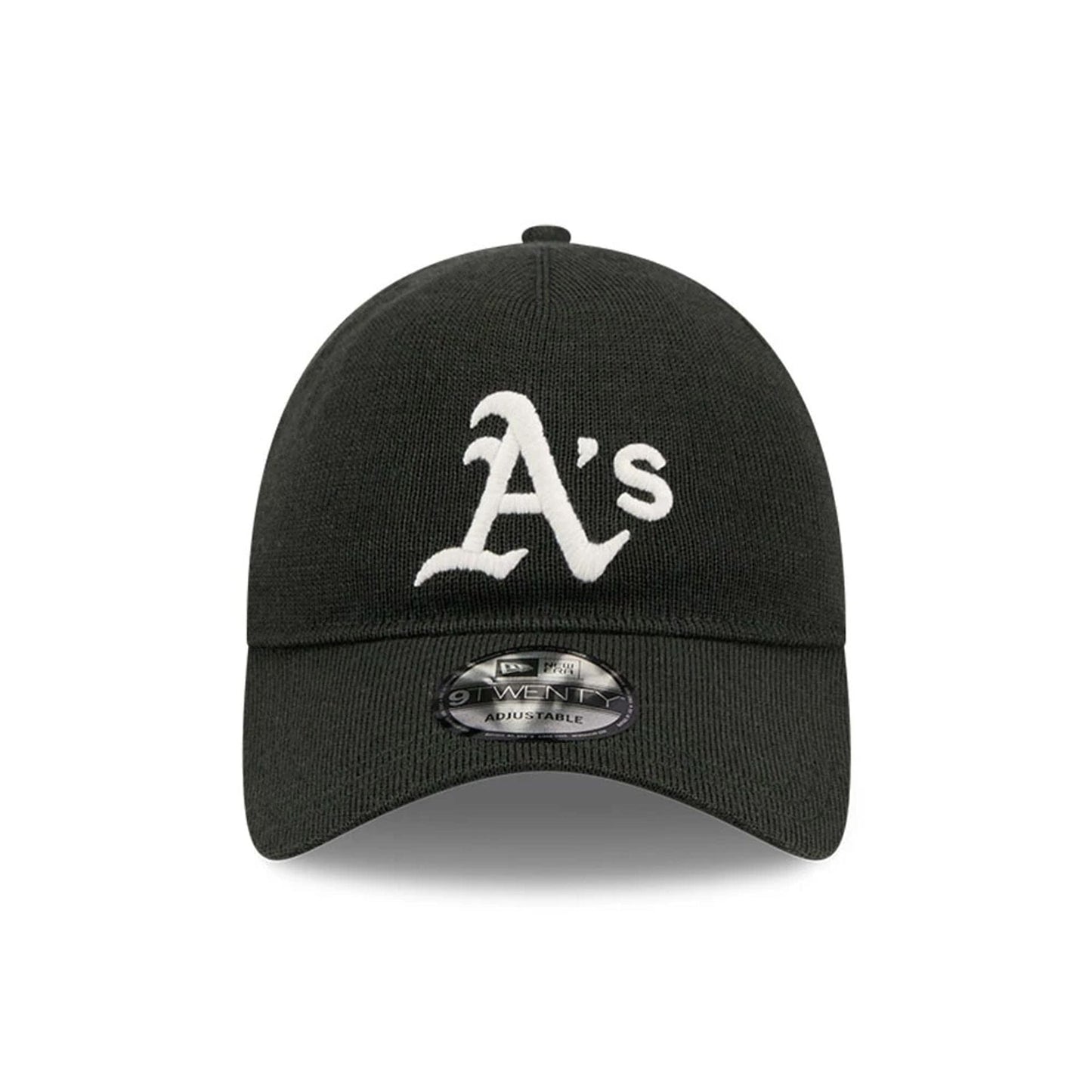 This is a Athletics MLB Merino Wool Dark Green 9TWENTY Adjustable Cap 2