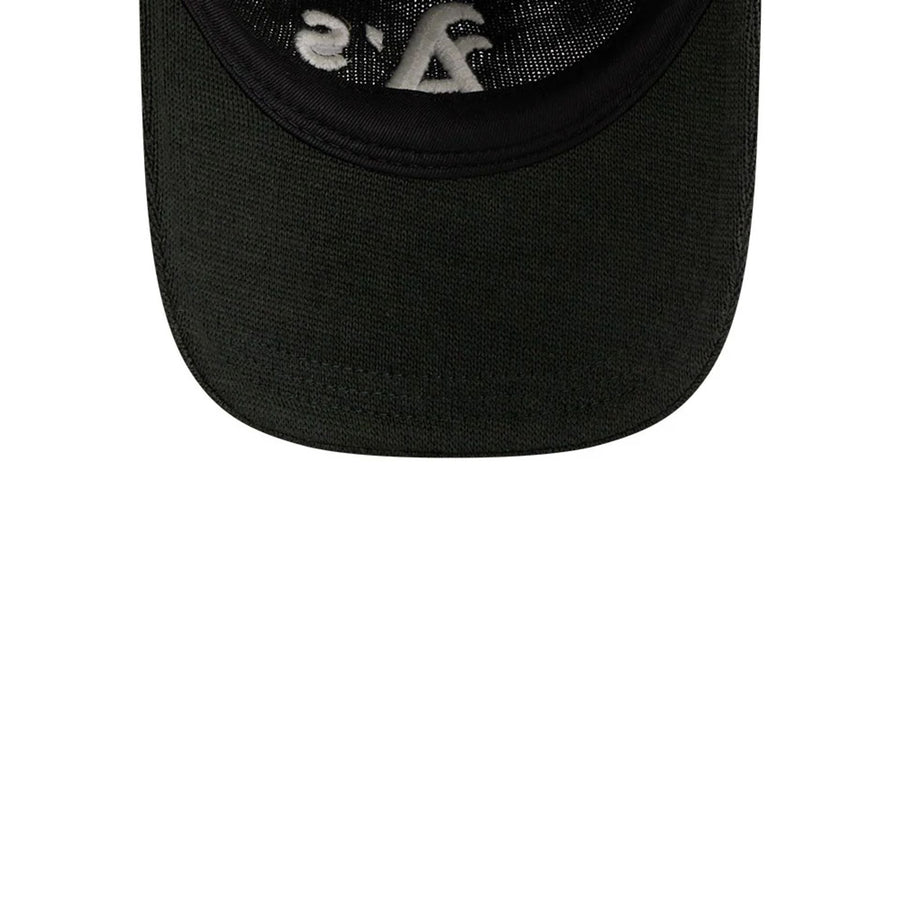 This is a Athletics MLB Merino Wool Dark Green 9TWENTY Adjustable Cap 7