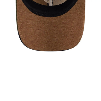 This is a Philadelphia Phillies MLB Patchwork Open Brown 9TWENTY Adjustable Cap 7