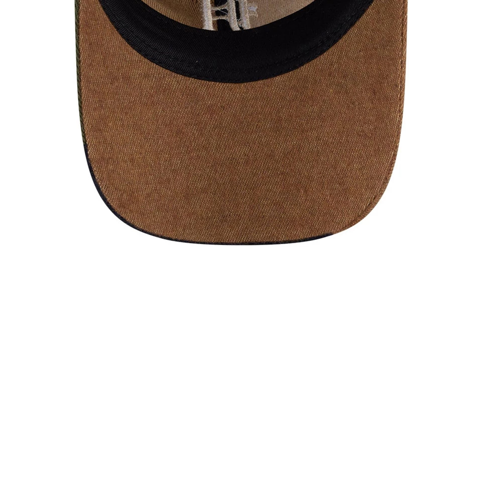 This is a Detroit Tigers MLB Patchwork Open Brown 9TWENTY Adjustable Cap 7