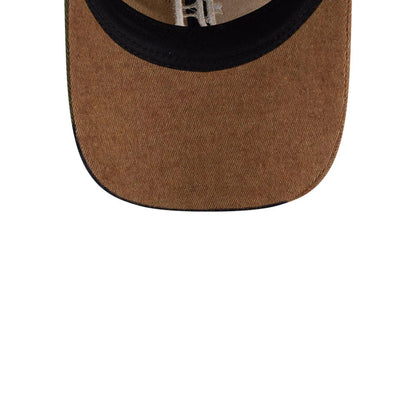 This is a Detroit Tigers MLB Patchwork Open Brown 9TWENTY Adjustable Cap 7