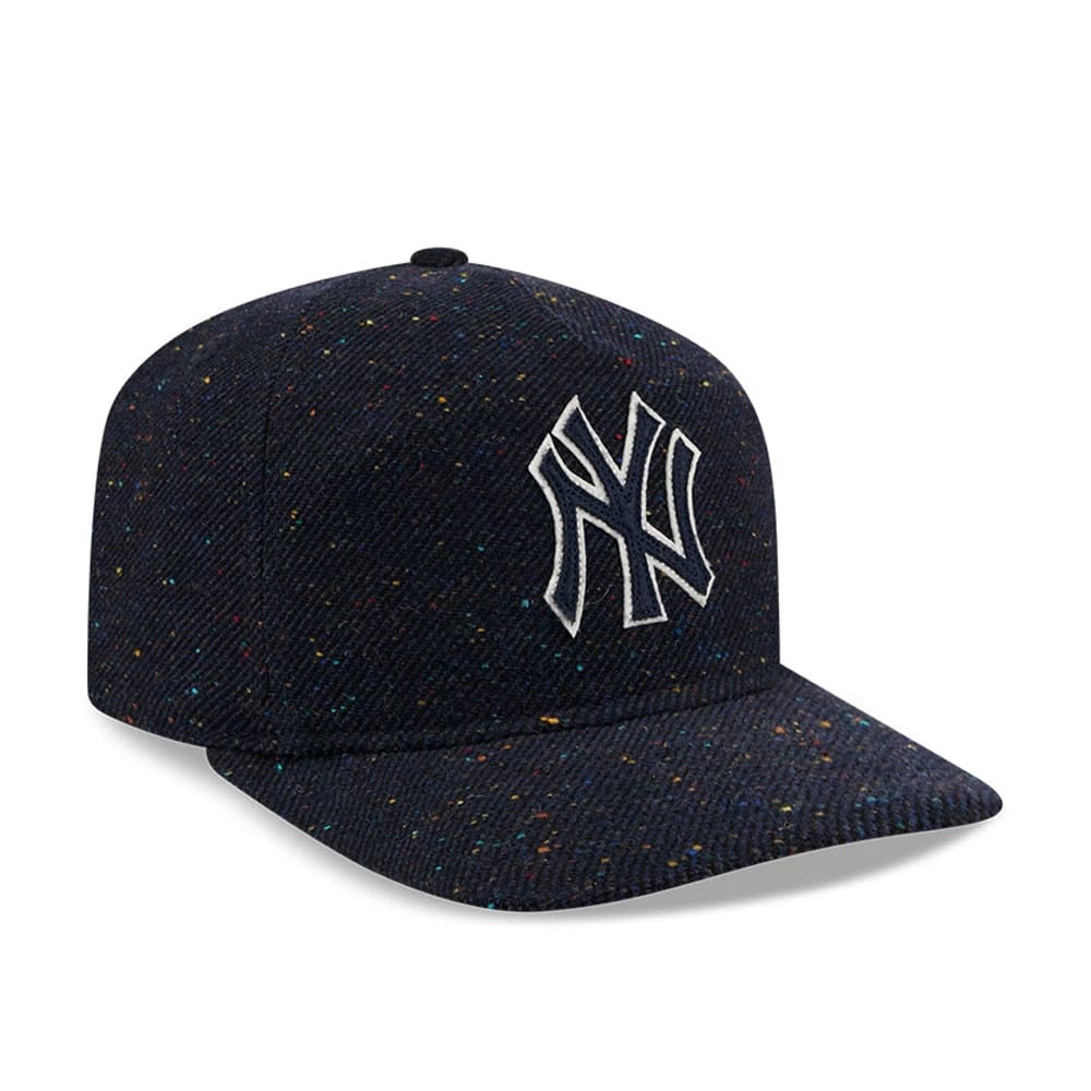 This is a New York Yankees MLB Speckled Wool Navy 19TWENTY Adjustable Cap 5