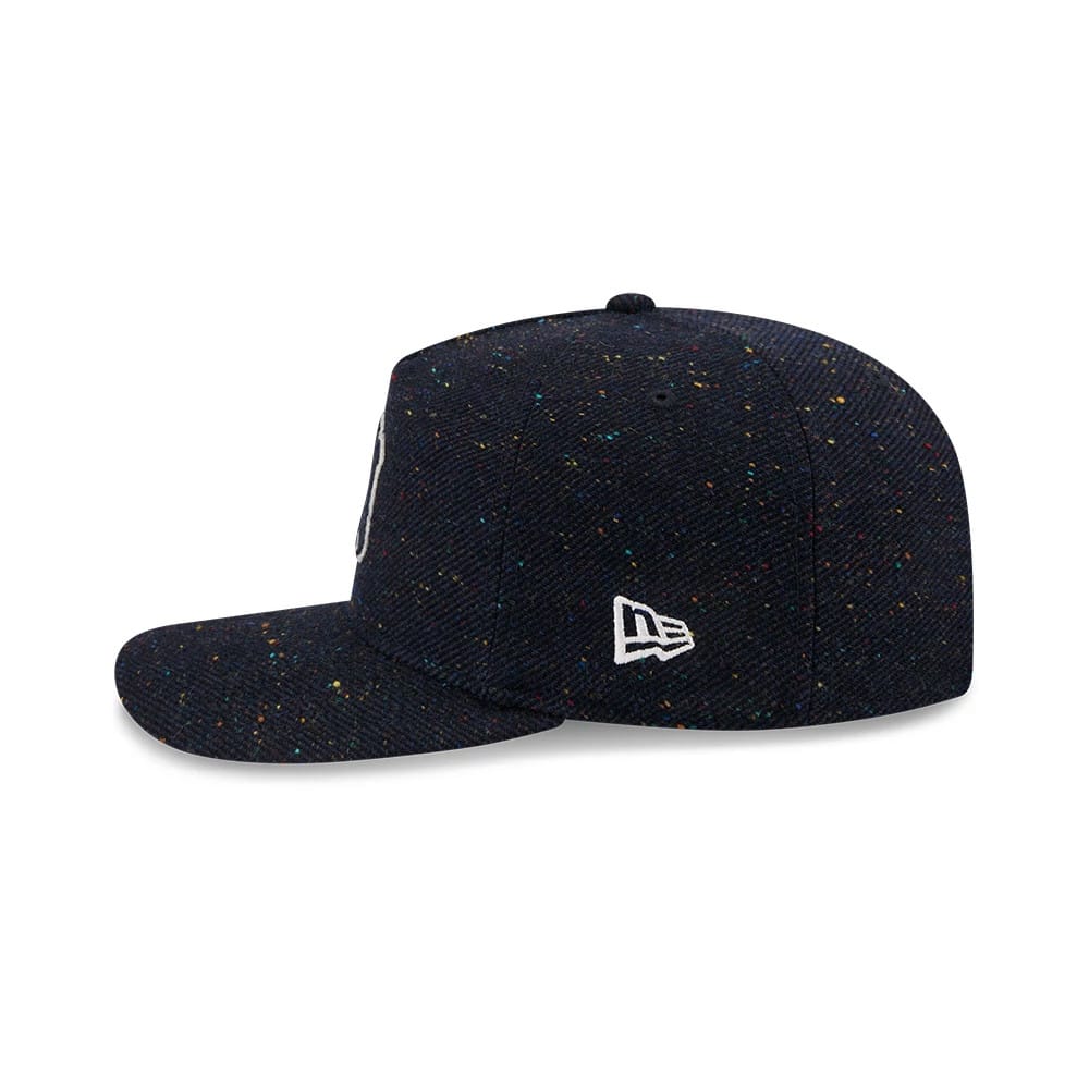 This is a New York Yankees MLB Speckled Wool Navy 19TWENTY Adjustable Cap 6
