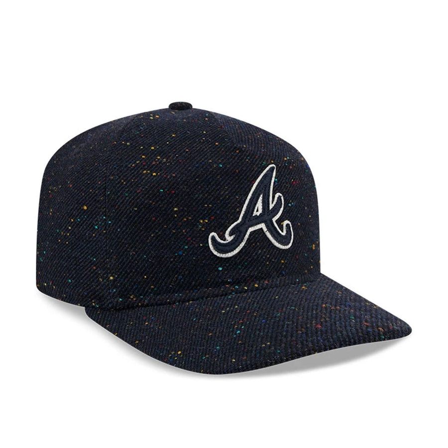 This is a Atlanta Braves MLB Speckled Wool Navy 19TWENTY Adjustable Cap 5