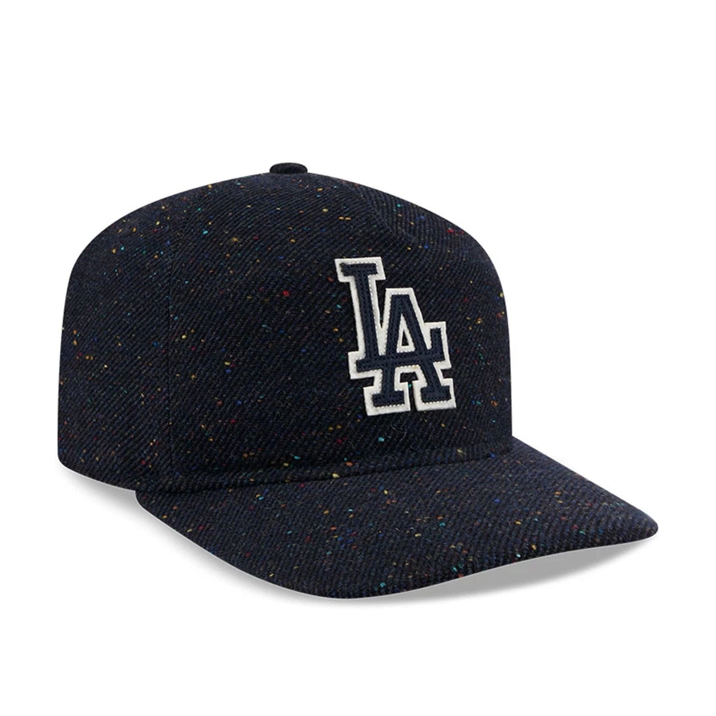 This is a LA Dodgers MLB Speckled Wool Navy 19TWENTY Adjustable Cap 5