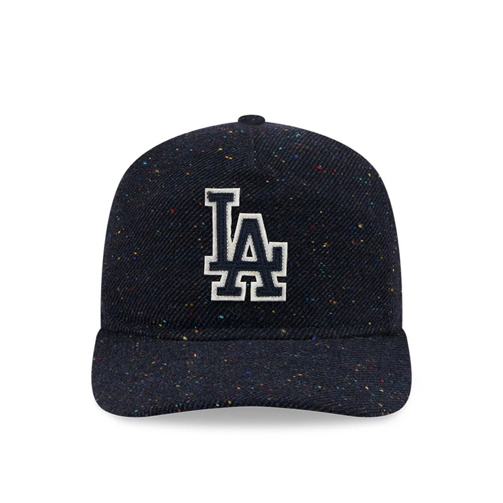 This is a LA Dodgers MLB Speckled Wool Navy 19TWENTY Adjustable Cap 4