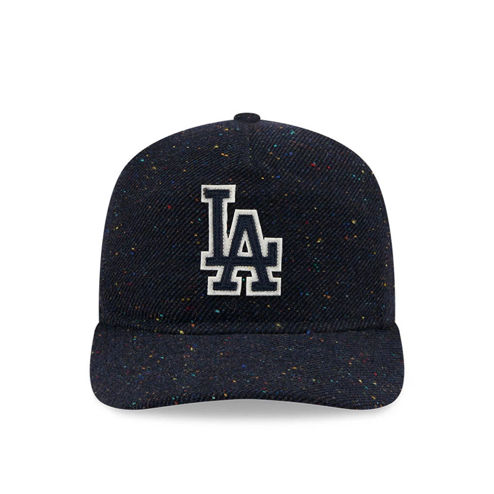 This is a LA Dodgers MLB Speckled Wool Navy 19TWENTY Adjustable Cap 4
