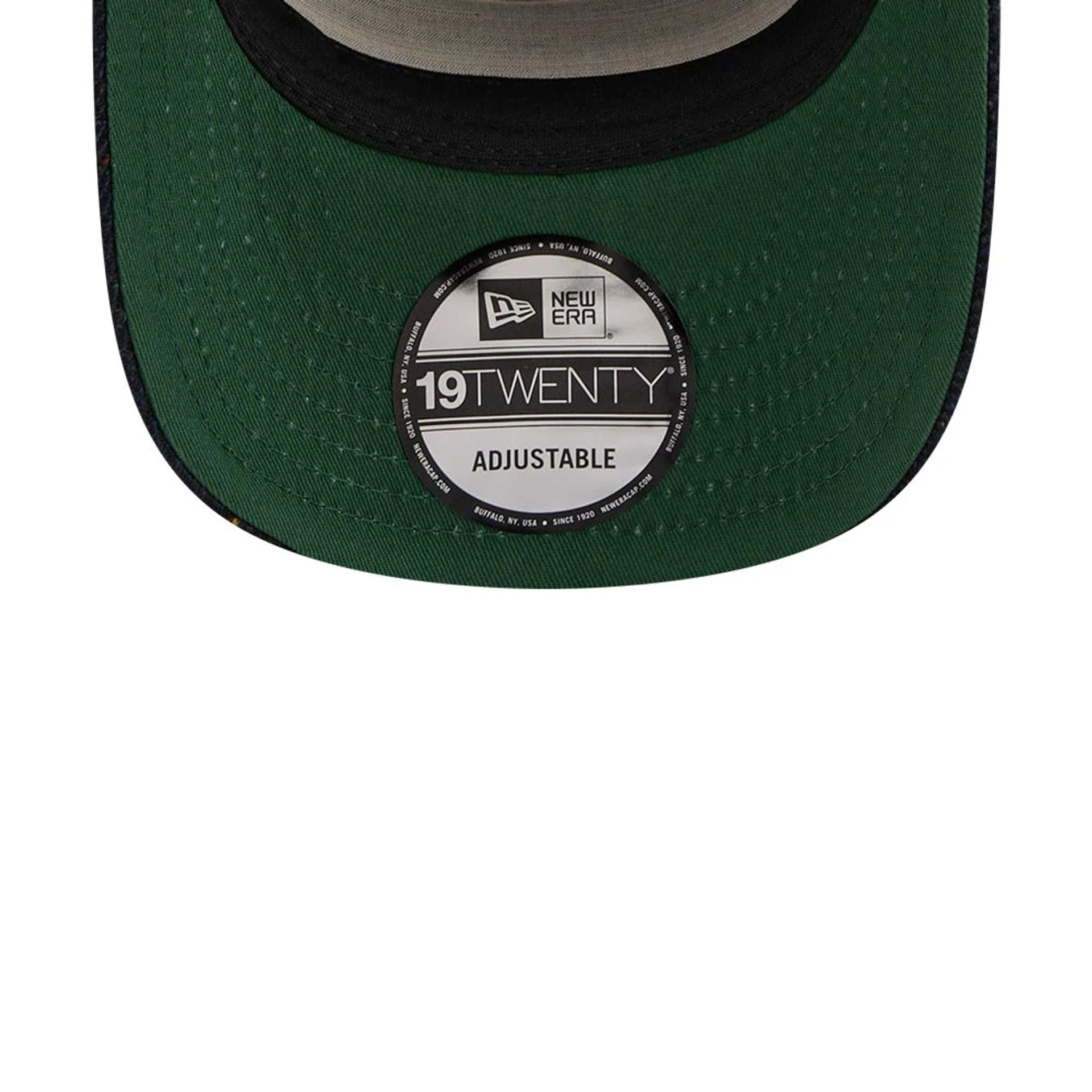 This is a LA Dodgers MLB Speckled Wool Navy 19TWENTY Adjustable Cap 3