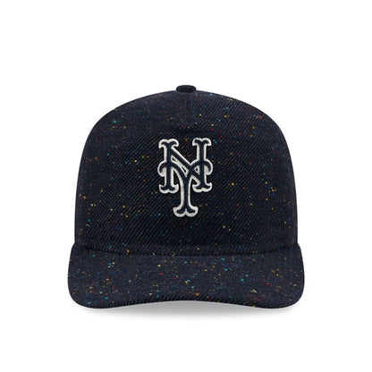 This is a New York Mets MLB Speckled Wool Navy 19TWENTY Adjustable Cap 4