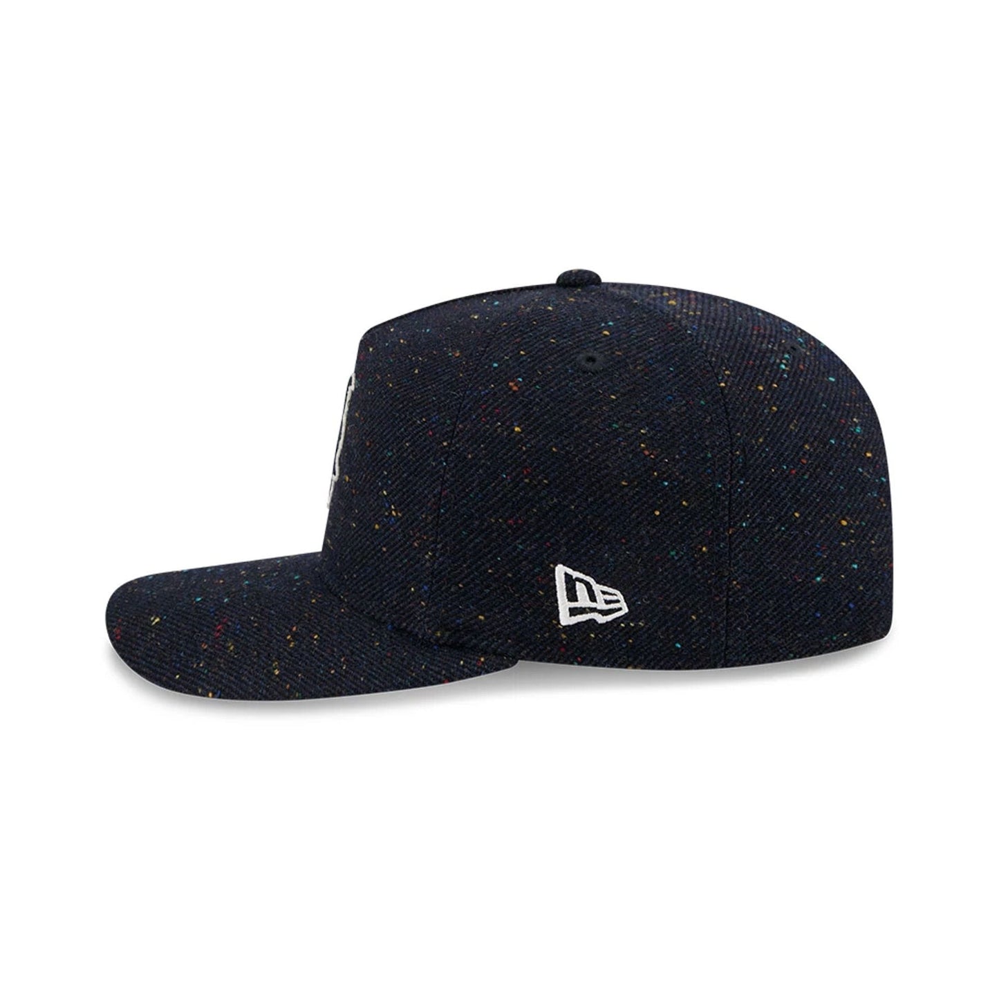 This is a New York Mets MLB Speckled Wool Navy 19TWENTY Adjustable Cap 6