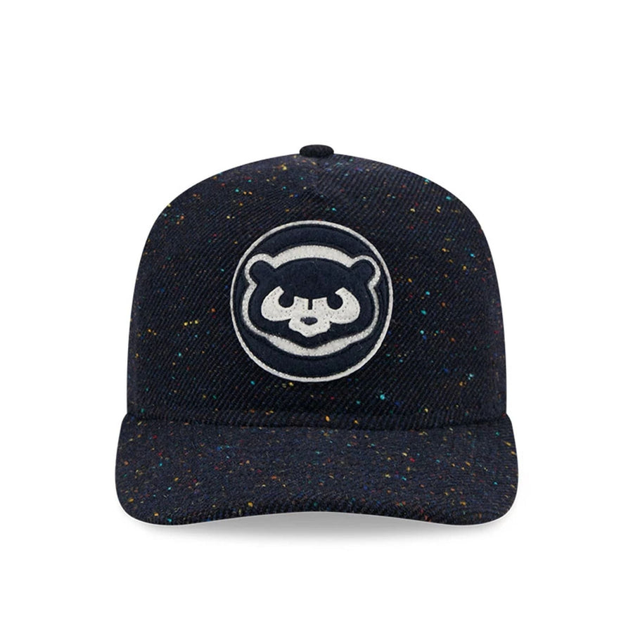 This is a Chicago Cubs MLB Speckled Wool Navy 19TWENTY Adjustable Cap 4