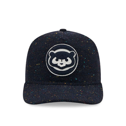 This is a Chicago Cubs MLB Speckled Wool Navy 19TWENTY Adjustable Cap 4