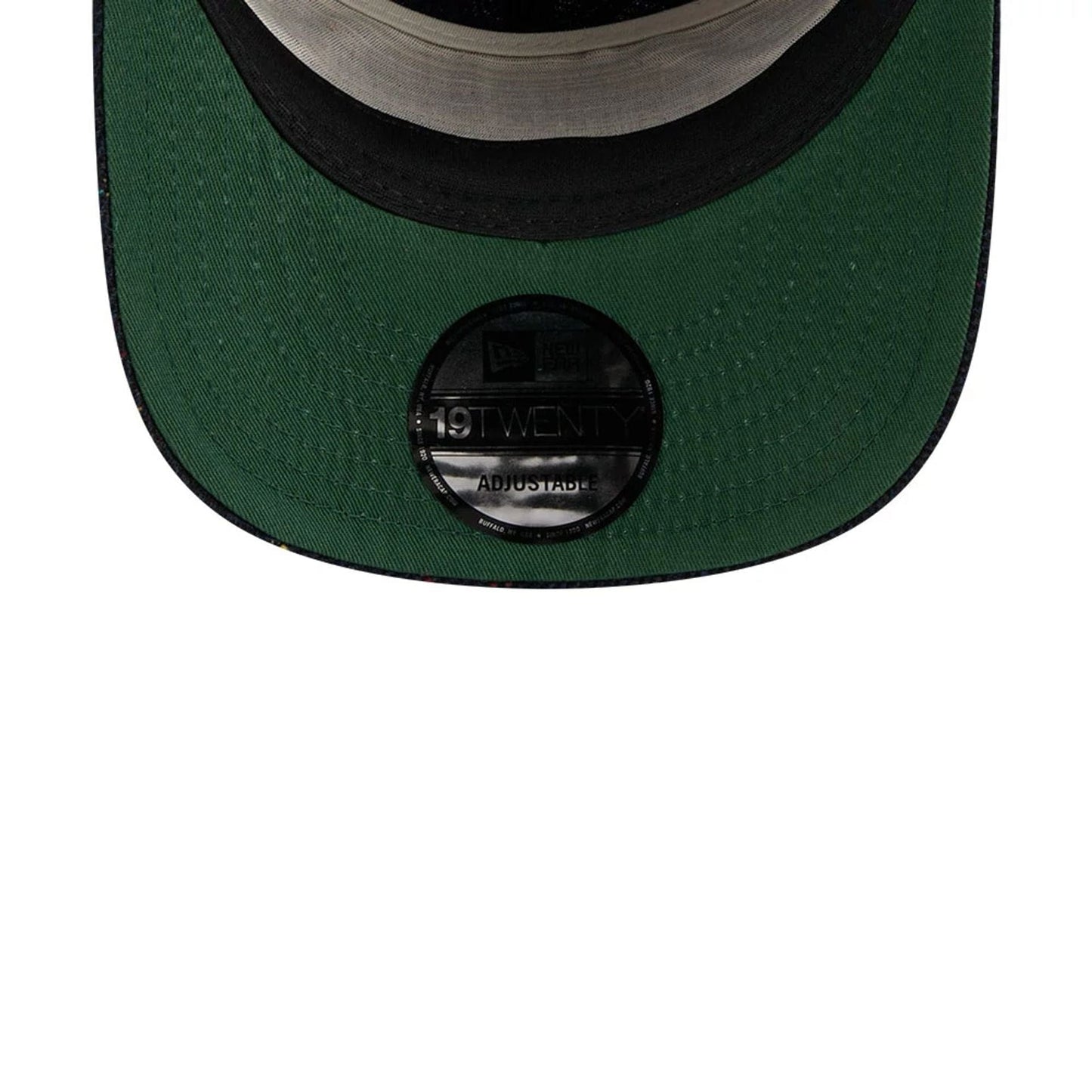 This is a Athletics MLB Speckled Wool Navy 19TWENTY Adjustable Cap 3