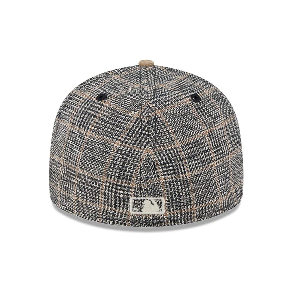 This is a Seattle Mariners MLB Vintage Tweed Open Blue Retro Crown 59FIFTY Fitted Cap 5