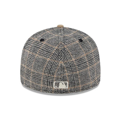 This is a Seattle Mariners MLB Vintage Tweed Open Blue Retro Crown 59FIFTY Fitted Cap 5