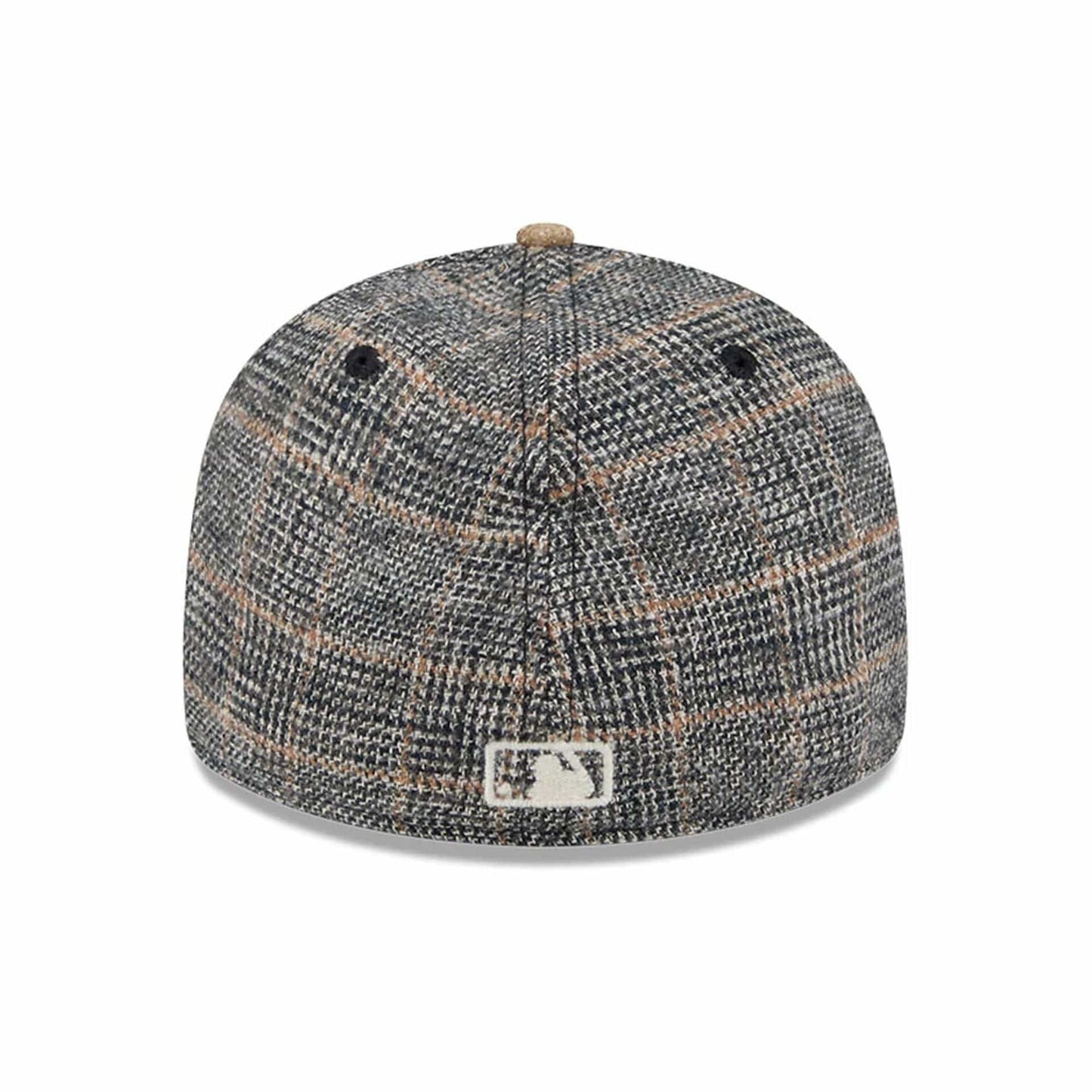 This is a Arizona Diamondbacks MLB Vintage Tweed Open Blue Retro Crown 59FIFTY Fitted Cap 5