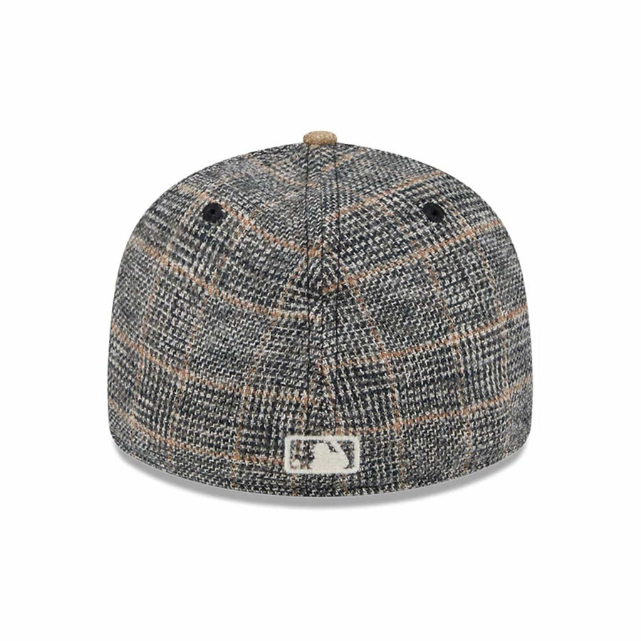 This is a Arizona Diamondbacks MLB Vintage Tweed Open Blue Retro Crown 59FIFTY Fitted Cap 5