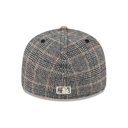 This is a Atlanta Braves MLB Vintage Tweed Open Blue Retro Crown 59FIFTY Fitted Cap 5