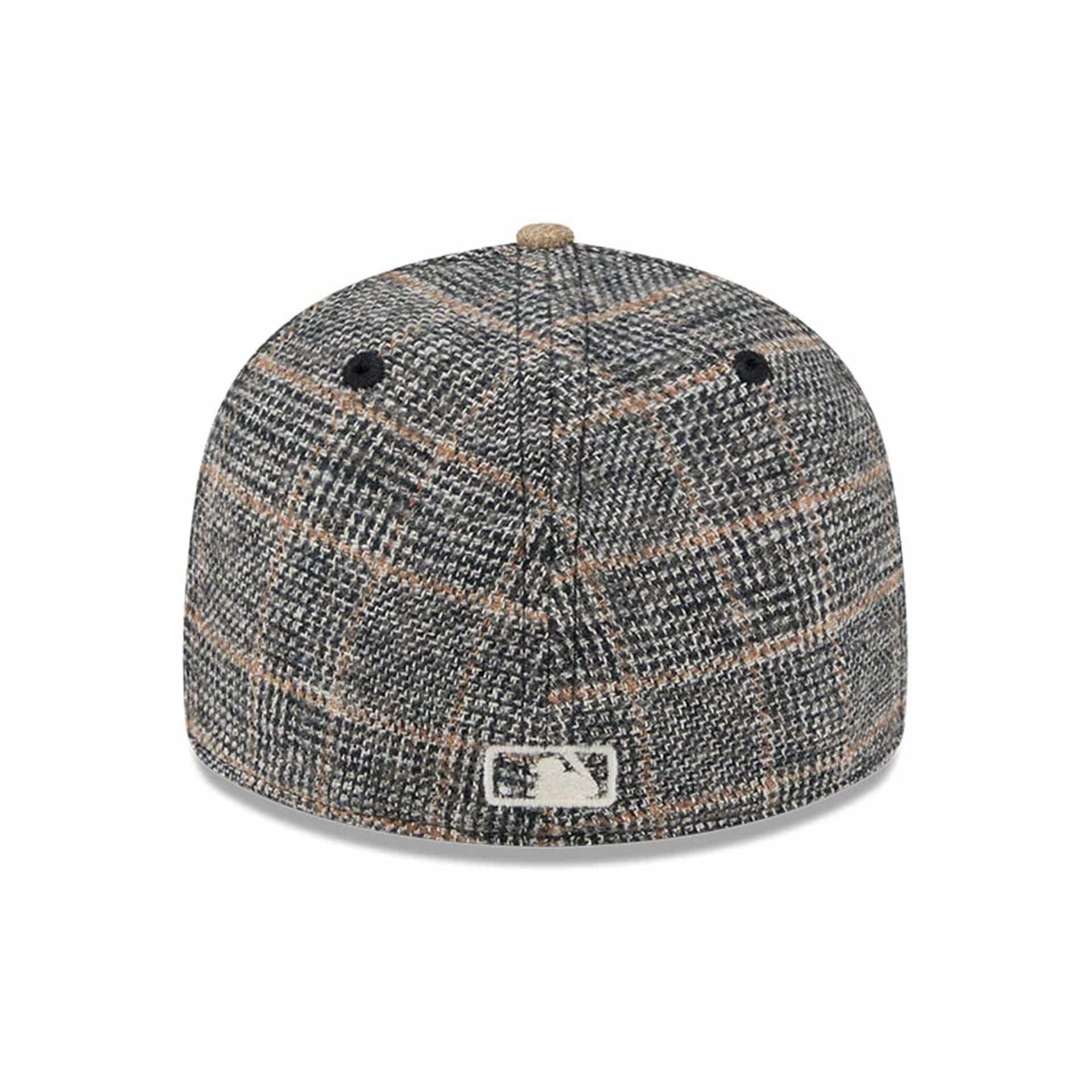 This is a New York Mets MLB Vintage Tweed Open Blue Retro Crown 59FIFTY Fitted Cap 5