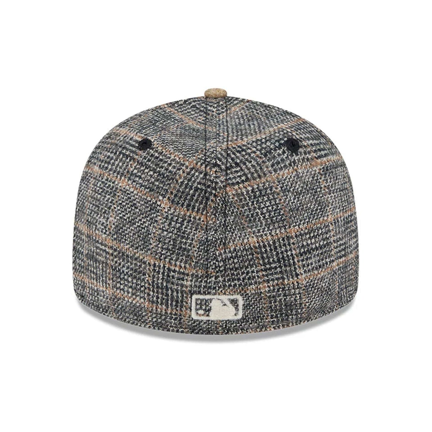 This is a Houston Astros MLB Vintage Tweed Open Blue Retro Crown 59FIFTY Fitted Cap 5